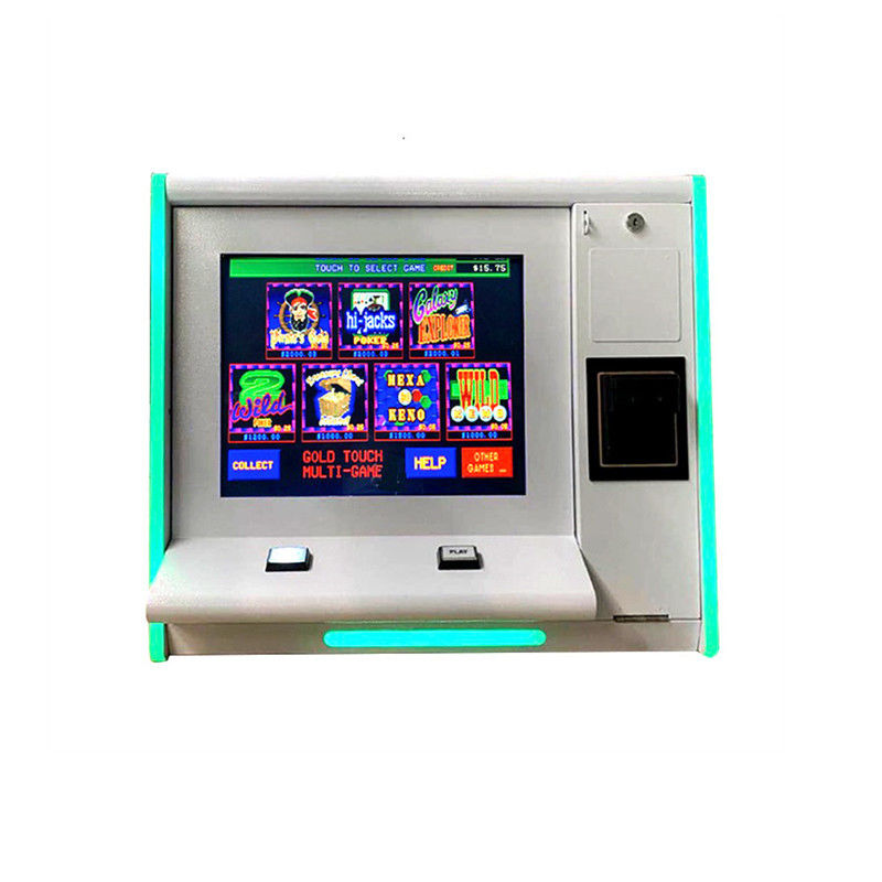 Durable Multicolor Pot Of Gold Poker Machine , 2 In 1 Skill Bingo Arcade Machine